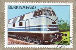 BURKINA FASO : Trains - Locomotives : Locomotive Dièsel - Transport - - Burkina Faso (1984-...)