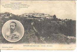 MOUGINS. COMMANDANT LAMY. CHEF MILITAIRE DE LA MISSION SAHARIENNE. NE A MOUGINS LE 7 FEVRIER 1858..... - Mougins