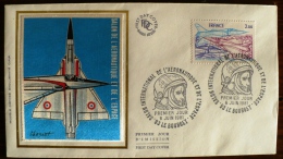 LE BOURGET - FDC SALON INTERNATIONAL DE L´AERONAUTIQUE - 6 JUIN 1981 (Yvert PA54) - 1980-1989