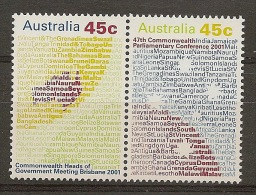 AUSTRALIA Commonwealth Conference - Feuilles, Planches  Et Multiples