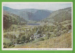 GLENDALOUGH OF THE SEVEN CHURCHES / CO WICKLOW..../ Carte Vierge - Wicklow