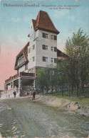 AK Berggasthaus Zur Bismarckhöhe Auf Pfaffenberg Stempel Hohenstein Ernstthal Bei Chemnitz Glauchau Gasthaus Baude - Limbach-Oberfrohna