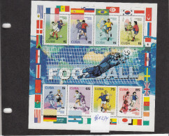 Cuba 2002, Soccer, World Cup, MNH, B0234 - 2002 – Südkorea / Japan