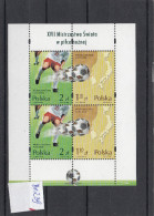 Poland 2002, Soccer, World Cup, MNH, B0239 - 2002 – South Korea / Japan