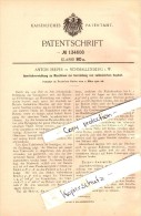 Original Patent - Anton Pieper In Schmallenberg I.W. , 1901 ,  Herstellung Von Vulkanisiertem Asphalt , Straßenbau !!! - Schmallenberg