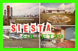 REGINA, SASKATCHEWAN - SIESTA MOTEL (1960) LTD - 4 MULTIVUES - D. W. FRIESEN & SONS LTD - - Regina