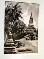 Carte Postale Ancienne : LAOS : A Vientiane, Le Phnom , Monument Funéraire - Laos