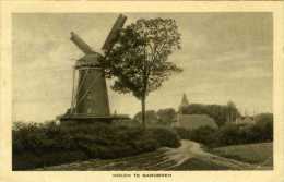 GARDEREN Bij Barneveld (Gelderland) - Molen/moulin - Mooie Kaart Van Stellingmolen ´De Hoop´ Opgezeild In Werking (1930) - Barneveld