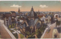 Cpa,1924,allemagne,DORTMU ND,the  City,la Ville,église Protestante Du 14 ème Siècle,petrikirche,rheino Ldikirche,tram,ra - Dortmund