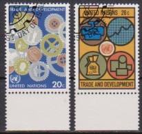 UNO New York 1983 MiNr.420 - 421 O Gest.UNCTAD ( 2284 ) - Gebruikt