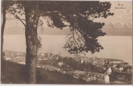 Carte Postale Ancienne,SUISSE,SWITZERLA ND,SWISS,HELVETIA,SCHWEIZ ,SVIZZERA,NEUCHATEL,en 1913 - Neuchâtel