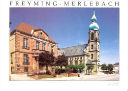 FREYMING-MERLEBACH 57 - Centre Administratif Et Eglise Saint-Maurice - EA146 - Q-3 - Freyming Merlebach