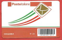 TESSERA FILATELICA ITALIA - 2014 - Posta Italiana - Serie Ordinaria - € 0,80 - Filatelistische Kaarten
