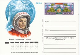 I9499 - USSR / Postal Stationery (1976): Yuri Alekseyevich Gagarin (1934-1968) Russian-Soviet Pilot And Cosmonaut - Russia & USSR