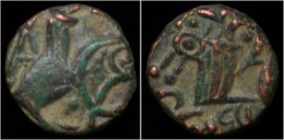 Kangra Kingdom AE Drachm - Indisch