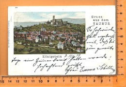 KÖNIGSTEIN: Gruss Aus Dem Taunus - Königstein