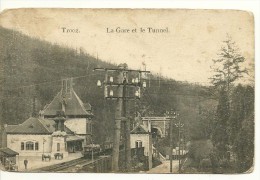 Trooz La Gare Et Le Tunnel - Trooz