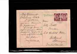 TEM1451   - JUGOSLAVIA STORIA POSTALE / POSTKARTE  2.8.1938 TO GERMANY - Brieven En Documenten