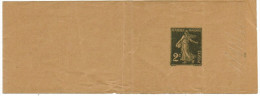 FRANCIA - France - 2c - Wrapper - Not Used - Bandas Para Periodicos