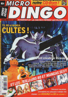 MICRO DINGO HORS SERIE N° 4 - TV BD MANGA CULTES - (sans Le CD-ROM) - Informatique