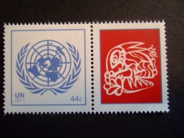 UN NEW YORK  2011 YEAR OF THE RABBIT           MNH **   (IS4403-078) - Neufs