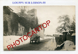 LOUPPY SUR LOISON-CARTE PHOTO Allemande-GUERRE 14-18-1 WK-FRANCE-FRANKREICH-55- - Autres & Non Classés