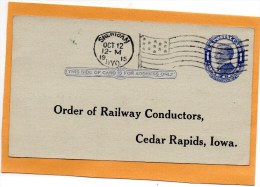 United States 1915 Card Mailed - 1901-20