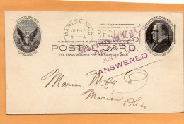 United States 1903 Card Mailed - 1901-20