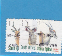 Sud Africa 1998 -  Yt 1000/02  Used - Used Stamps