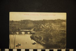 CP, 61, PUTANGES Le Pont Sur L'Orne Vue Prise Des Cote De Pont Ecrépin Edition Lizot Putanges RARE Vue - Putanges