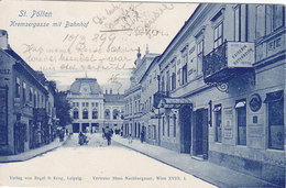 St.Pölten - Kremsergasse Mit Bahnhof - St. Pölten