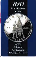 USA : Olympic Games Tele Coin 1995 - Francobolli & Monete