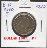 KM 231 - NETHERLANDS-Pays-Bas- Nederland *  EK-  5  Gulden  2000 - 1980-2001 : Beatrix