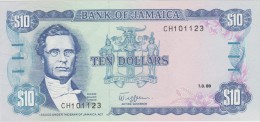 JAMAIQUE    BANKNOTE   1989   VF ++  Ref  610 - Giamaica