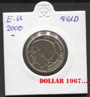 KM 231 - NETHERLANDS-Pays-Bas- Nederland *  EK-  5  Gulden  2000 - 1980-2001 : Beatrix