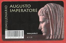 TESSERA FILATELICA ITALIA - 2014 - Bimillenario Della Morte Di Augusto - Philatelic Cards