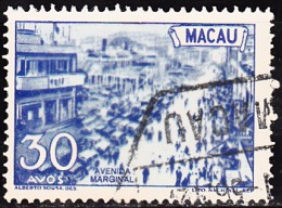 MACAU - 1950-51, Motivos Locais. Novas Cores,  30 A.  D. 14 1/4   (o)  MUNDIFIL  Nº 346 - Gebraucht