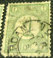 Netherlands 1876 Numeral 1c - Used - Gebraucht