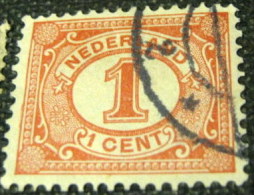 Netherlands 1899 Numeral 1c - Used - Oblitérés