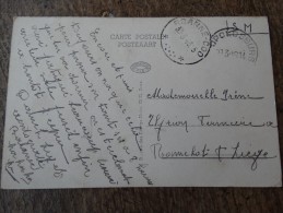 CP(Furnes))envoyée Par Un Militaire -obl Léopoldsburg 21/03/1946 - Marcas De La Armada