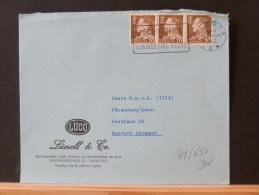 48/650   3   LETTRES  TO GERMANY - Covers & Documents