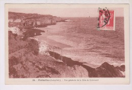 CPA DPT 44 PREFAILLES, VUE DE LA COTE DE QUIROUARD En 1931!! - Préfailles