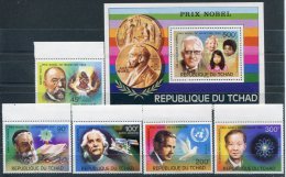 Tchad  (République)       322/323  **  PA  183/185  **  Bloc  19  **   Prix Nobel De La Paix - Tchad (1960-...)