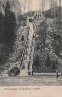 AK Rabenauer Grund Wasseranlage Mit Leuten Kaskade Wasserfall Bei Dippoldiswalde Rabenau Freital Cossmannsdorf Stempel - Freital