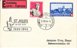 B25 SUR LETTRE .CACHET BUREAU AUTOMOBILE-1944- TTB- C=45.-- - Covers & Documents