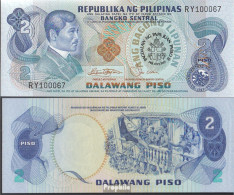 Philippinen Pick-Nr: 166a Bankfrisch 1981 2 Piso - Philippines