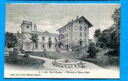 OVA1233, Pension Et Bains Capt, Saint-Cergue, No5235 Circulée 1911 - Saint-Cergue