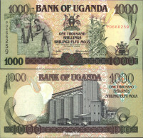 Uganda Pick-Nr: 39A B Bankfrisch 2003 1.000 Shillings - Uganda