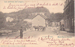 1913    Mont Saint Martin   " Route De Longwy " Carte V. Kremer - Mont Saint Martin