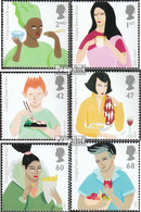 Großbritannien 2326-2331 (kompl.Ausg.) Postfrisch 2005 Gastronomie - Unused Stamps